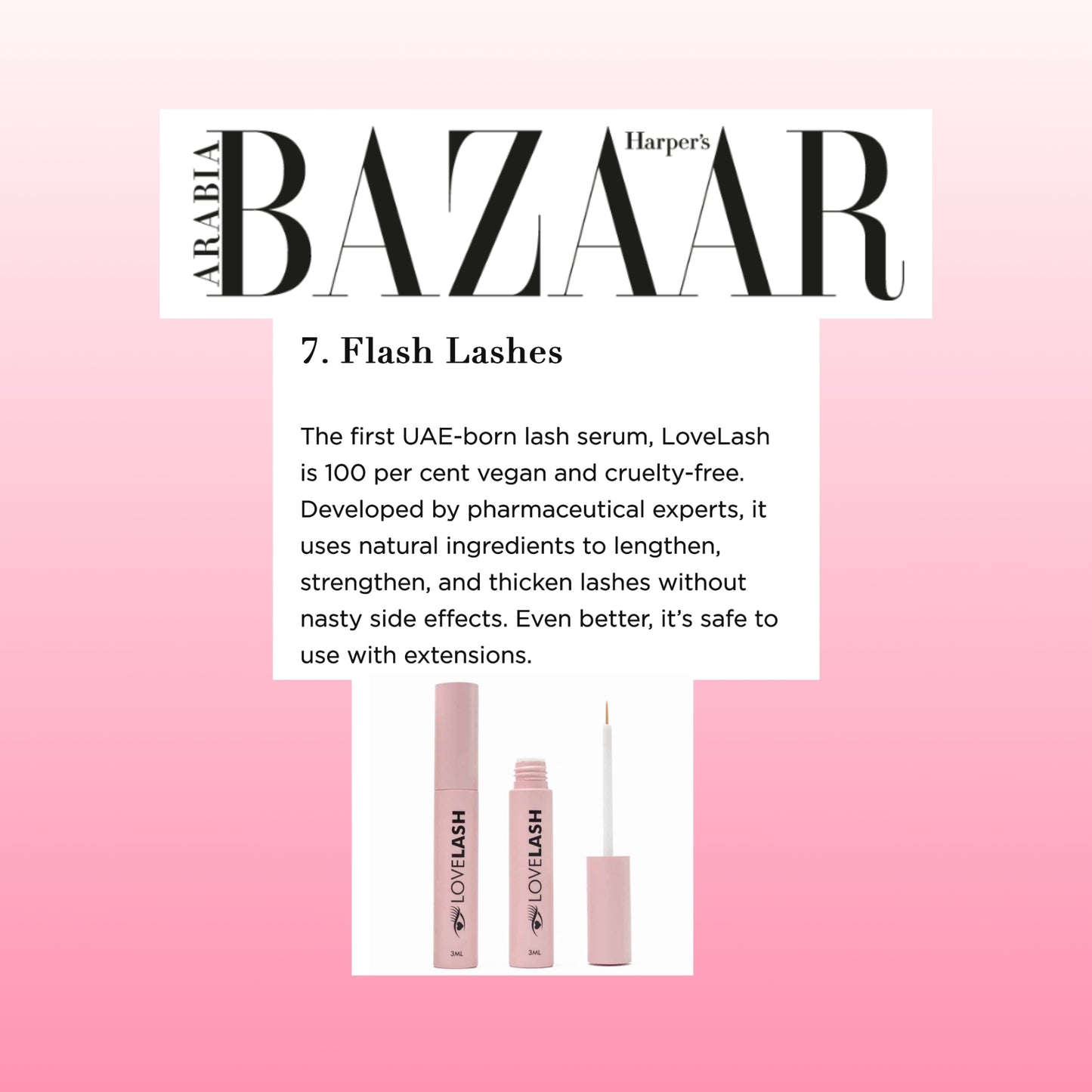 LoveLash Eyebrow Growth Serum 3ml