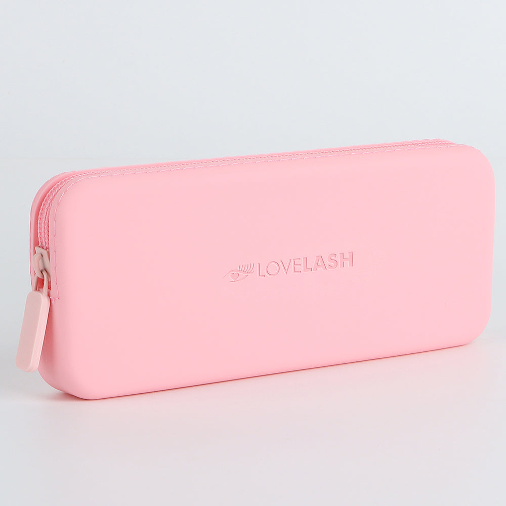 LoveLash Silicone Makeup Bag - Pink