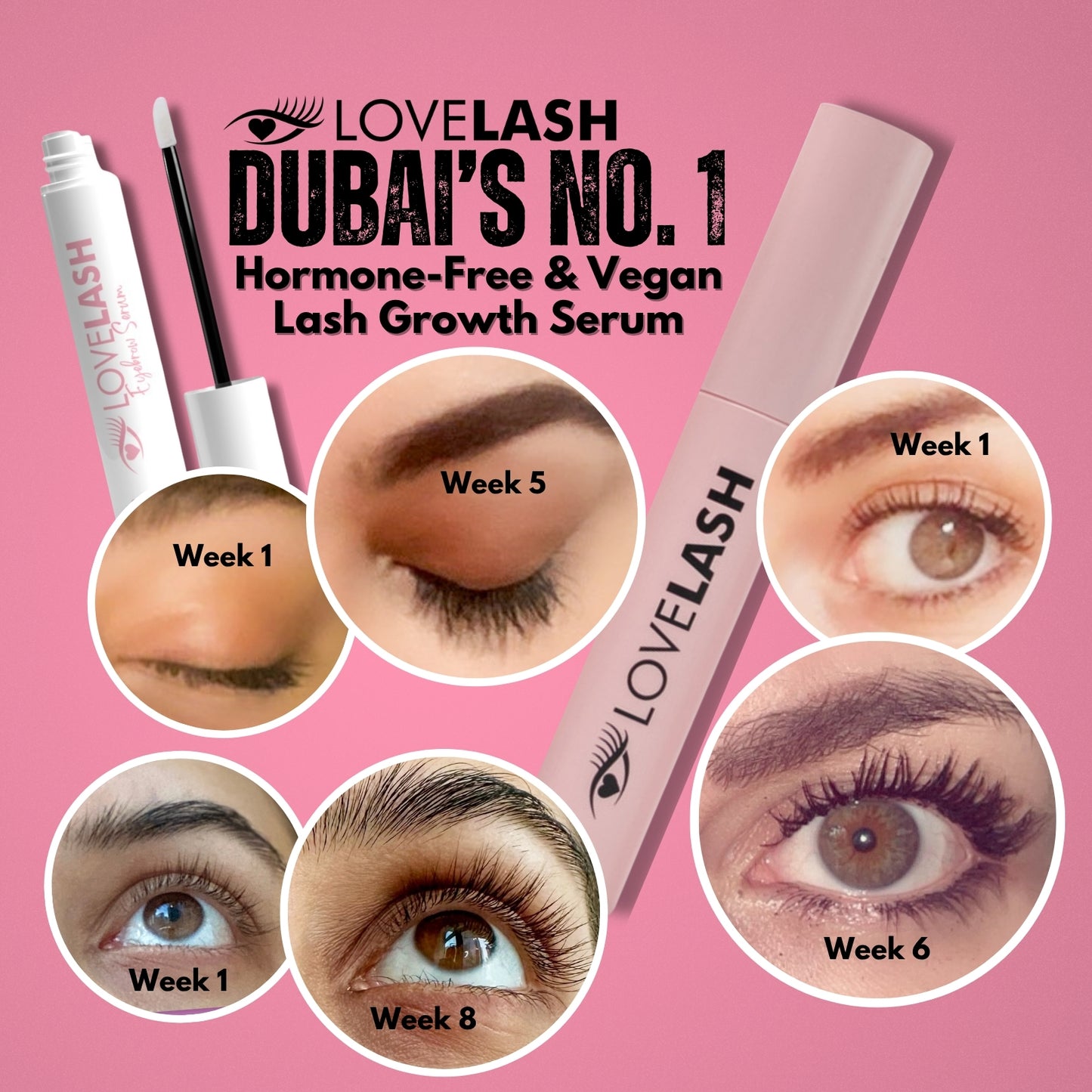 LoveLash Eyelash Growth Serum 3ml
